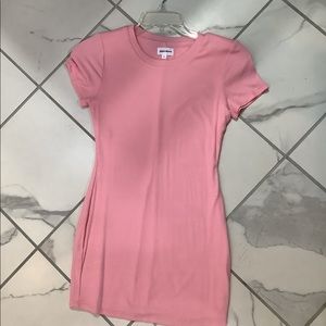 Super Down pink tshirt dress. Never worn